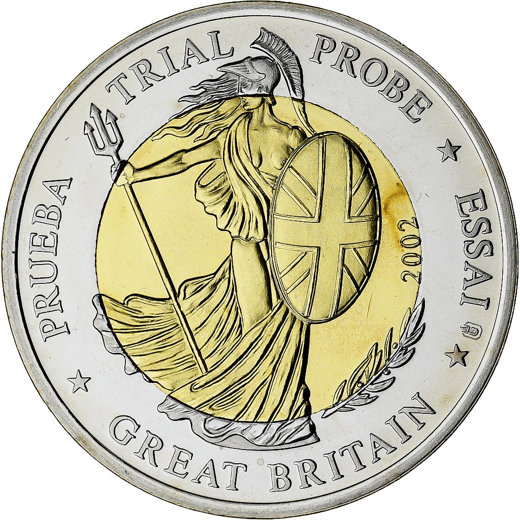 Gran Bretaña,
2 euros,
Fantasía-Euro-Muster