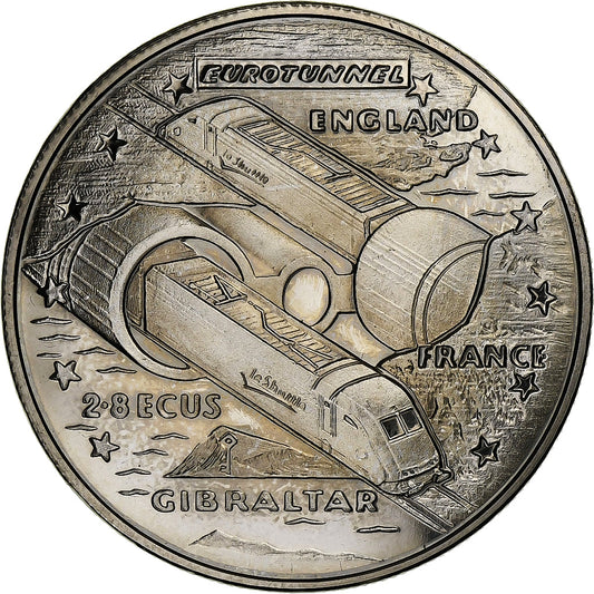 Gibraltar,

Isabel II,

2,8 ecus