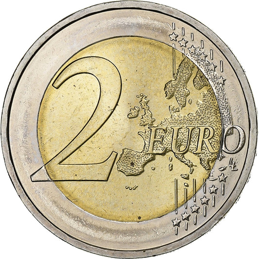 Alemania, 
  
  2 euros, 
  
  Traité de l'ELYSÉE