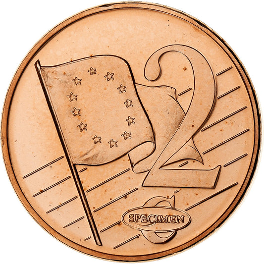 Gran Bretaña,
 
 2 céntimos de euro,
 
 Fantasía-Euro-Muster