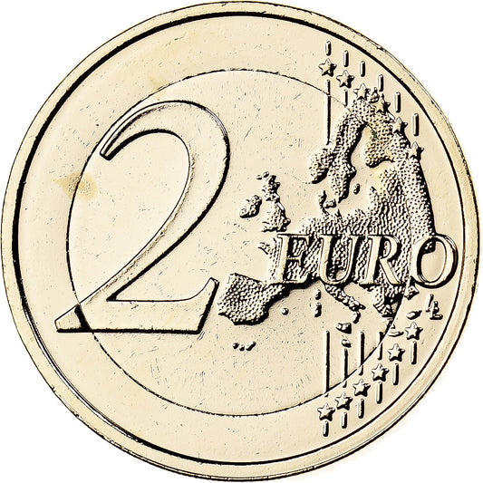 Alemania, 
  
  2 euros, 
  
  Fantasieprägung .Dorée
