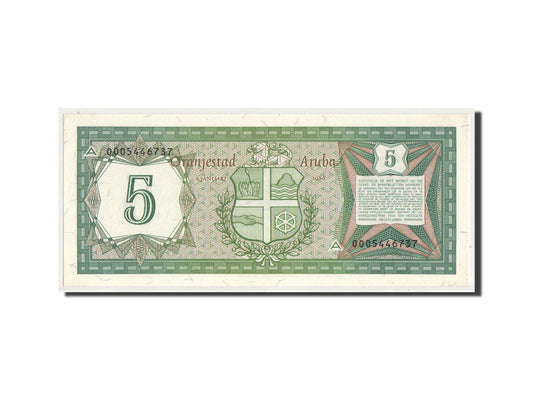 Billete de Aruba, 5 florines