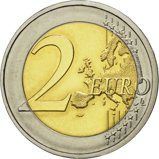Alemania, 
  
  2 euros, 
  
  Tratado del Elíseo
