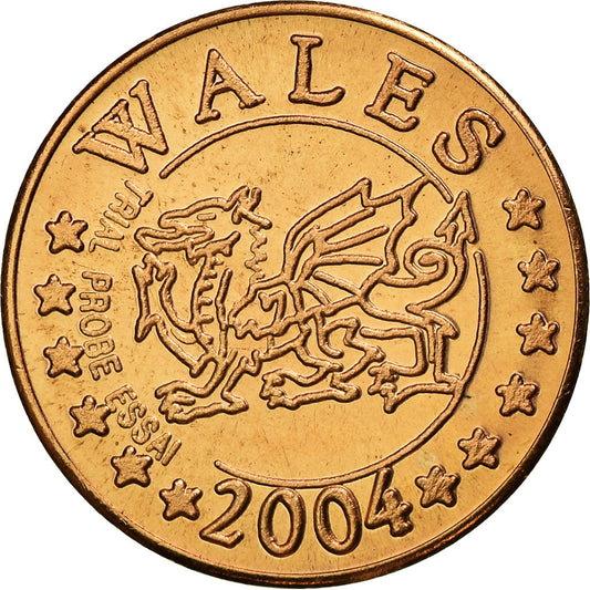 Gran Bretaña,

2 céntimos de euro,

2004